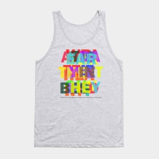 WRITE IT ON YOUR HEART THAT EVERY DAY IS THE BEST DAY IN THE YEAR Tank Top